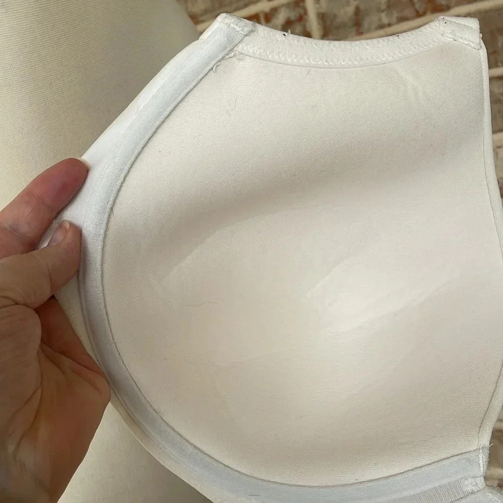 Auden White Battenberg Lace Plus Size Balconette Bra - Picture 11 of 12